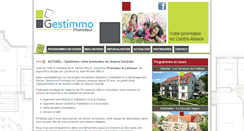 Desktop Screenshot of gestimmo-promoteur.fr